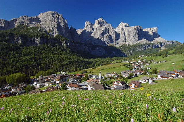Our farm is located in Badia, South Tyrol Image: The location of our farm in Alta Badia