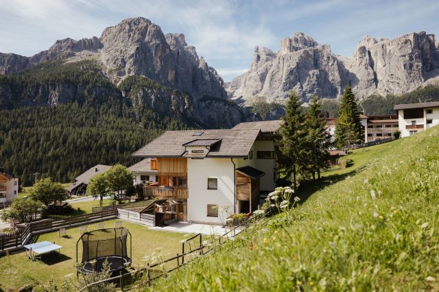 Our farm is located in Badia, South Tyrol Image: The location of our farm in Alta Badia
